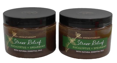 2 Bath & Body Works Eucalyptus Spearmint Scrub AROMATHERAPY Sealed  - Image 1 of 4