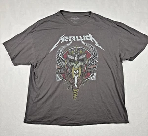 Metallica Wear Ever I May Roam Gray Viking T Shirt 3XL Rock Metal Band - Picture 1 of 6