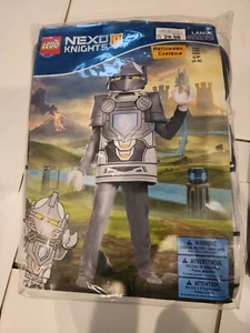 NEW ~ LEGO NEXO KNIGHTS Boys Deluxe Halloween Costume LANCE Size Medium 7-8 - Picture 1 of 7