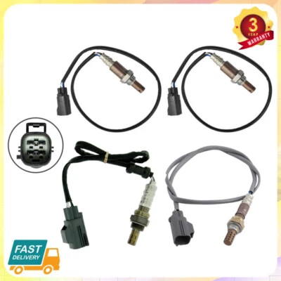 4X Oxygen Sensors For 2007 2008 2009 2010 2011 2012 2013 2014 Volvo XC90 3.2L L6 Foto 1 de 4