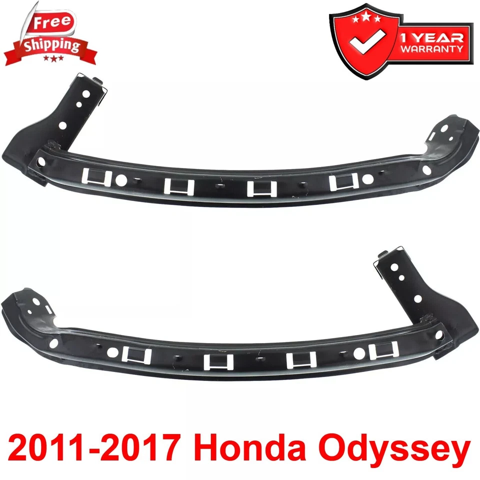 Bumper Bracket For 2011-2017 Honda Odyssey Front Left & Right Side Steel 2Pc - Image 1 of 4