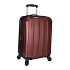 Elite Luggage Expandable Hardside Spinner Luggage, Burgundy, Carry-on 21-Inch 