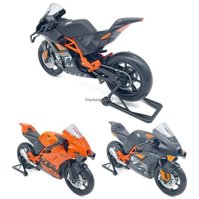 1/12 KTM RC 8C Motorrad Modell Die Cast Spielzeug Fahrzeug fur Kinder Sammler - Bild 1 von 4
