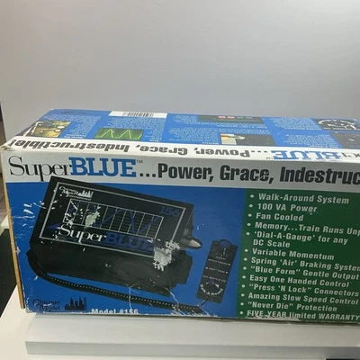 Chicago Model International Super Blue 156 Model Train Power Walk-around Pack DC - Image 1 of 4