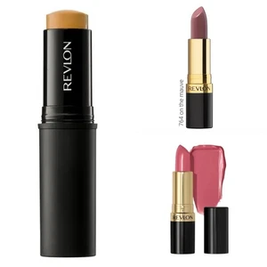 Revlon ColorStay Life-Proof Matte Foundation Stick 370 Toast Wth Bonus Lipstick - Picture 1 of 7