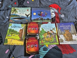 Julia Donaldson Gruffalo Snail & Whale Room On The Broom Books & DVD Bundle - Picture 1 of 5