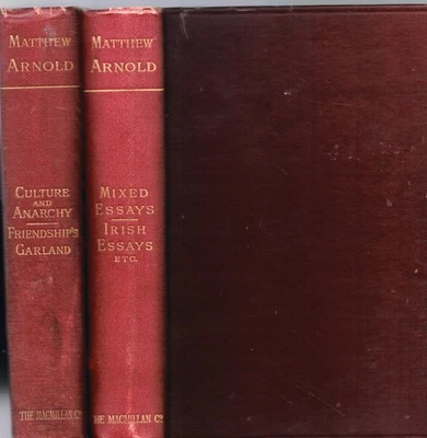 1901 MATTHEW ARNOLD IRELAND IRISH CATHOLICS  EQUALITY CULTURE ANARCHY 2 BOOKS - Image 1 of 3