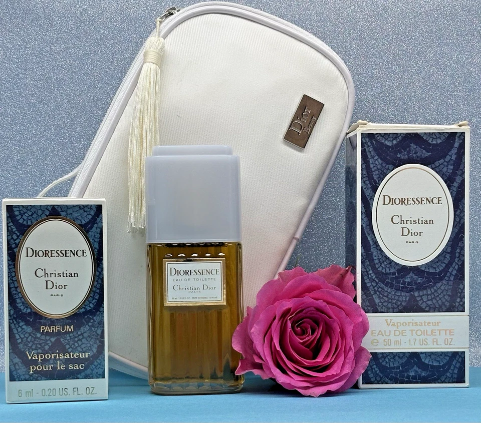 RARE Vintage Christian Dior Dioressence Eau De Toilette EDT 50ml Spray