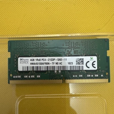 HMA451S6AFR8N-TF GENUINE HYNIX LAPTOP MEMORY 4GB 1RX8 PC4-2133P-SA0-11 (CA63) - Image 1 of 2