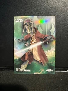 2025 Topps Chrome Star Wars Prism Refractor Tera Sinube #177 - Bild 1 von 3