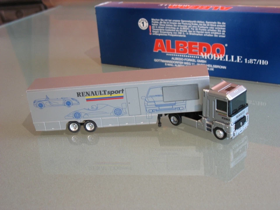 █► Renault AE KofferSattel RENAULTsport Albedo #700139 1:87 OVP - Photo 1/1