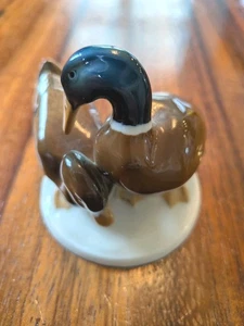 Estatuilla de porcelana vintage de patos mallardos Hutschenreuther Kunstabteil Alemania - Imagen 1 de 9