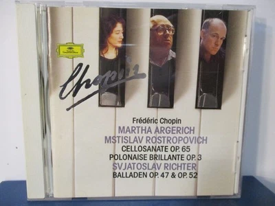 FREDERIC CHOPIN - Cello Sonata In G / Polonaise Brillante - CD - MINT - 25-3961 Foto 1 de 3