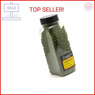 Woodland Scenics светло-зеленый подщеточный комок листва (32 унц. Шейкер) - Изображение 1 из 2