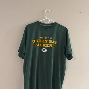 Camiseta Green Bay Packers Property Of Nike NFL Para Hombre L Verde Oscuro - Imagen 1 de 4