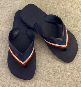 Havaianas Top Womens Sandals Sz 6 / 7 Slip On Rubber Comfort Flip Flops Thong - Picture 1 of 11