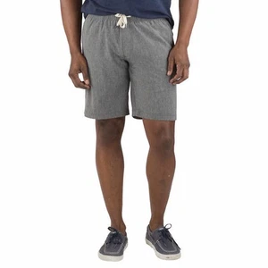 NWT Tailor Vintage Black Hybrid Pull-On Drawstring Chino Shorts Men's Size Large - Picture 1 of 1