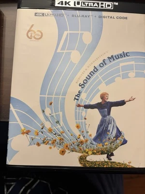 The Sound of Music (60th Anniversary) [Used Very Good 4K UHD Blu-ray] With - Image 1 of 4