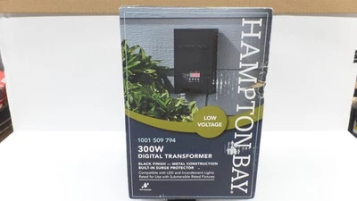 HAMPTON BAY HÁGALO USTED MISMO-300PS BAJO VOLTAJE 300 VATIOS TRANSFORMADOR DE ILUMINACIÓN DE PAISAJE Foto 1 de 4
