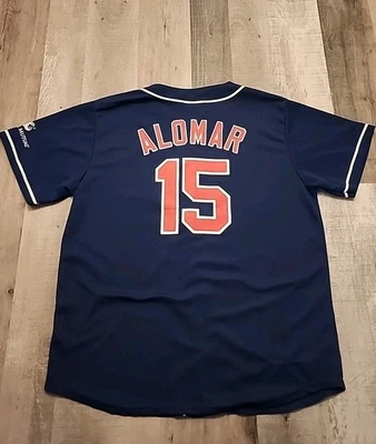 Sandy Alomar Jr Cleveland Indians Replica Jersey Mens Size(M-L) See Measurements - Image 1 of 4