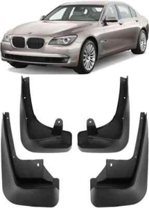 Genuine Front & Rear Splash Guards Mud Flaps FOR 2008-2015 BMW 7 Series F01 F02 - Picture 1 of 10