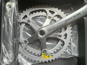Shimano 105 Rare 162.5 Crank Set 42 52 Short Is Trending Again - Picture 1 of 3