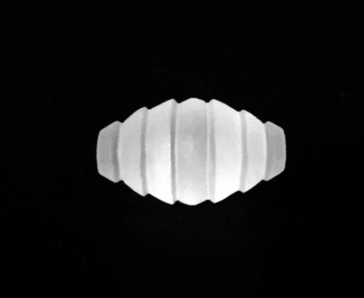 CRISTAL DE ROCA NATURAL/tallado a mano/barril/esmerilado/ancho 15 mm/l 26 mm/37,45 quilates/sin perforar Foto 1 de 4