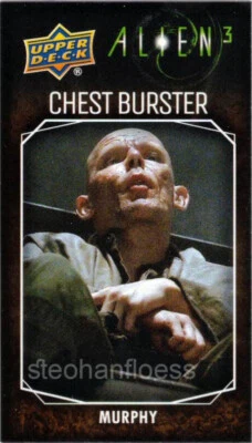 2019 Upper Deck Alien 3 Chest Buster Mini M-13 Murphy - Image 1 of 2