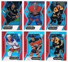 2017-18 Upper Deck Synergy Red Base Stars & Rookies Pick From List !!