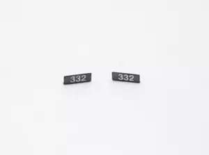 1 Pair of American Flyer Number Boards for No. 332 Steam Locomotive - Picture 1 of 2