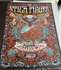 STICK FIGUR ~ Event Poster 24.07.24 Red Rocks CO 💯 Official Merch 🔥 - Bild 1 von 1