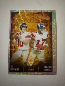 2024 Panini Phoenix Eli Manning / Plaxico Burress Treasured Tandems Wave #TT-NYG - Picture 1 of 2