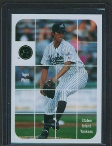 2001 TIGER Chien Ming Wang STATEN ISLAND Yankees Minor Rookie RC - Picture 1 of 1