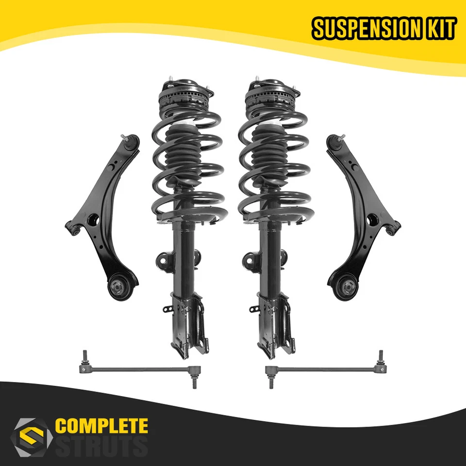 Front Suspension Struts & Control Arm Kit for 2012-2015 Ram C/V FWD Foto 1 de 1