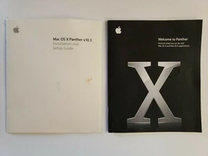 Apple Mac OSX Server version 10.3 (Panther) Setup Guide Booklet  & Welcome Book - Picture 1 of 1