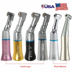NSK Style Dental Slow/Low Speed Contra Angle Handpiece Latch/Push button - Picture 1 of 24