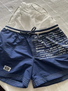 ES COLLECTION SWIM TRUNKS LINED 32/34" - Picture 1 of 6