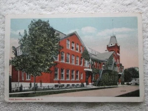 Vintage High School, Dansville, New York Postcard - Picture 1 of 2