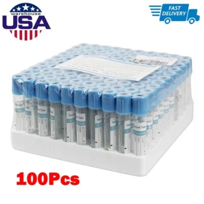 Carejoy Buffered Sodium Citrate Blood Collection Tubes Blood Coagulation 100pcs