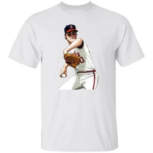 Nolan Ryan T-shirt B2 | California Angels MLB Baseball Pitcher - Picture 1 of 7