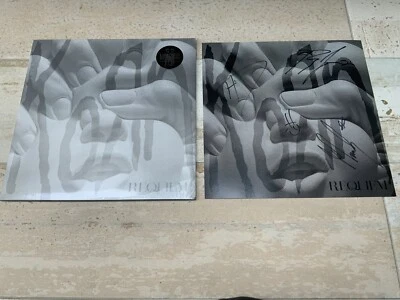 KORN REQUIEM MILKY CLEAR VINYL LP NEW & SEALED WITH LIMITED 12" SIGNED PRINT new - Image 1 of 4