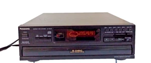 PANASONIC MASH COMPACT DISC CHANGER 5 CD DIGITAL STEREO SYSTEM SL-PD449 #0874 - Picture 1 of 12