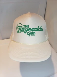 Cappello Berretto Snapback Vintage THE FITZGERALDS CARD LAS VEGAS - Foto 1 di 5