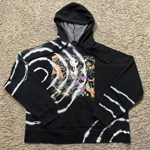 Disney Nightmare Before Christmas Sweatshirt Hoodie Jacket Mens Size M Medium - Picture 1 of 10