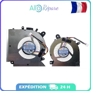 Ventilateur MSI GF66 GL66 MS-1581 N459 N460 (GPU / CPU) - Photo 1/4