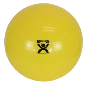 CanDo Inflatable Exercise Ball - Yellow - 18" (45 cm) - Picture 1 of 1