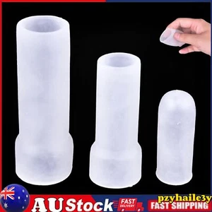 2Pcs/Set Penis Silicone Sleeve for Extender Stretcher Max Vacuum Enlargement A+ - Picture 1 of 13