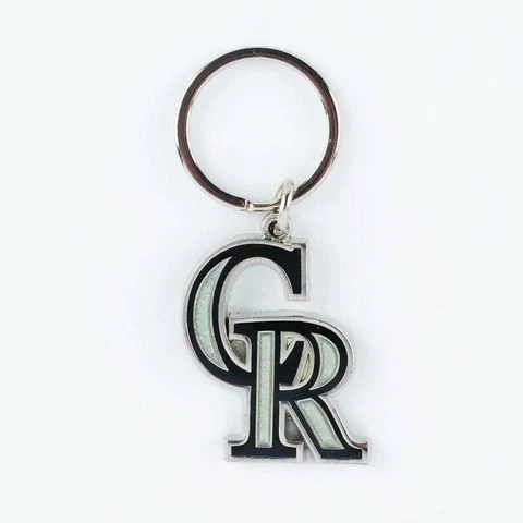Colorado Rockies Heavyweight Metal Keychain Keyrings Cover
