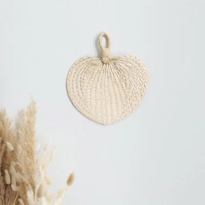 24x Fächer 27cm Palmenblatt Blätter Hängend Wand Dekoration Wohnen Innen Regal - Bild 1 von 4