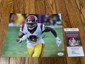 Foto lucida firmata Amon-Ra St. Brown USC 8x10 - JSA - NFL Detroit Lions certificato di autenticità - Foto 1 di 1